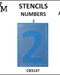 Number 2 (A5) – Stencil