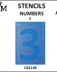 Number 3 (A5) – Stencil