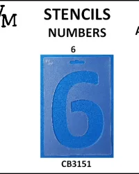 Number 6 (A5) – Stencil