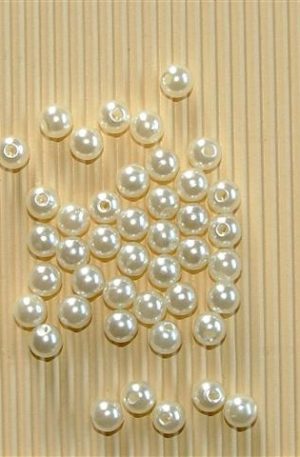 Round pearl beads