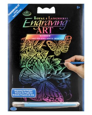 Butterflies – Mini Rainbow Engraving Art