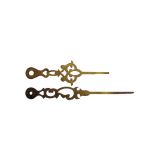 Clock Hands - 83/115mm Gold