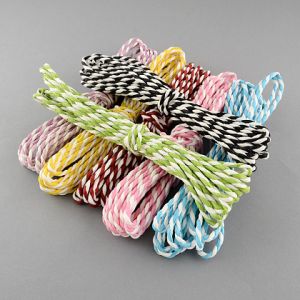 Twisted paper cord