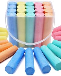 Jumbo Colourful Pavement Chalk – Crazy Craft