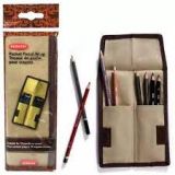 Derwent pocket pencil wrap for 12 pencils