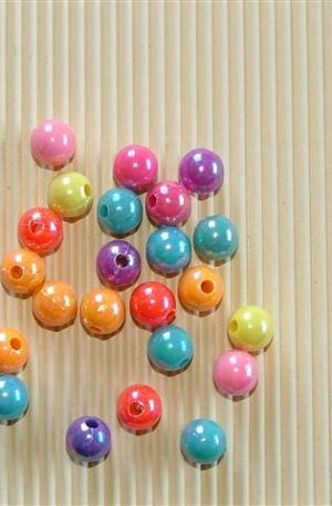 Primary colour round 10mm beads
