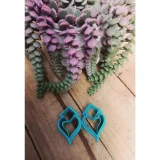 Clay Cutter - Diamond Stud with Heart EC103 (Earring)