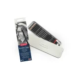 Derwent charcoal pencil 6 tin set