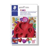 Fimo heart silicone mould