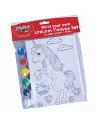 Paint Your Own Unicorn Canvas Set