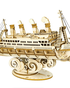 Cruise Ship 3D Wooden Puzzle – Robotime