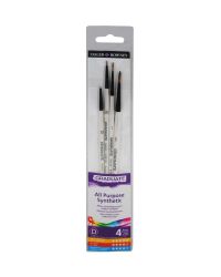 Graduate Synthetic Detail Brushes (4PC Set) – Daler Rowney