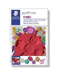 Flower Silicone Push Mould – Fimo