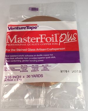 Masterfoil Plus Copper Foil (3/16″) – VentureTape