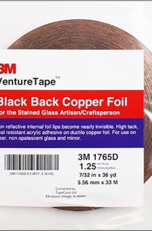 7/32 Black Backed Copper Foil - 1.0 Mil