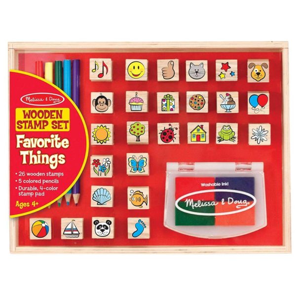 Favourite things stamp set by Melissa and Doug