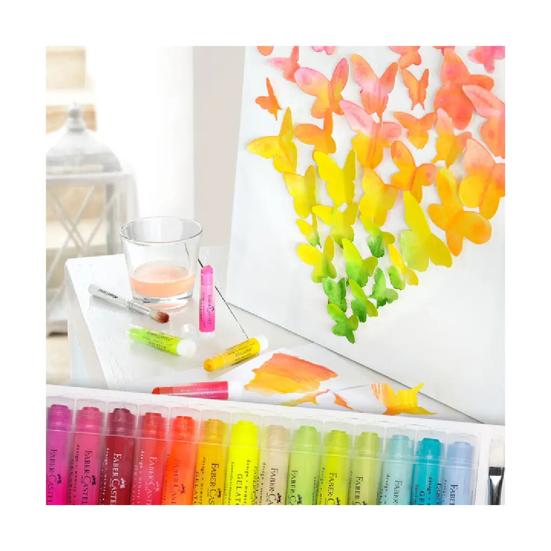 Gelatos Water-Soluble Crayons - Faber Castell