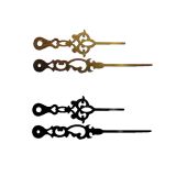 Clock Hands - 83/115mm Black