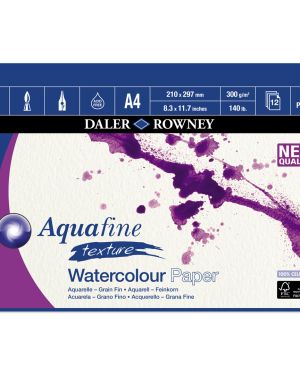 Daler Rowney Aquafine Texture Watercolour Pad