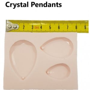 Crystal pendant silicone mould