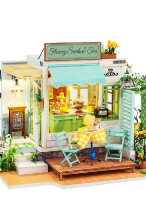 Flowery sweets and teas DIY house by Robotime