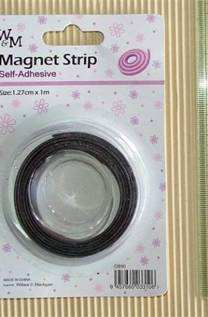 Magnet strip self adhesive
