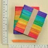 Medium colourful ice cream sticks
