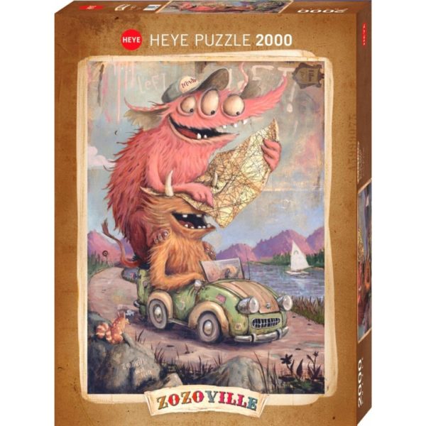 Road Trippin' Zozoville Heye puzzle 2000 piece