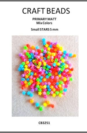 Small stars Beads primary matt