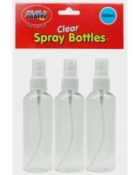 Clear Spray Bottles – Crazy Crafts