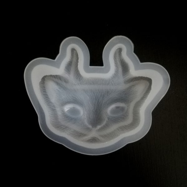 Cat with horns silicone mould