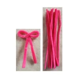 Chenille Sticks - 6mm Cerise