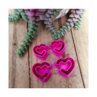 Clay Cutter – Heart Hoop EC121 (Earring)