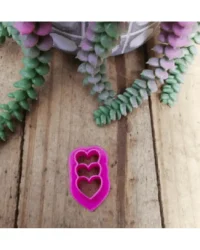 Clay Cutter – Mini Stacked Hearts EC127