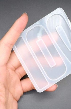 Hair clip silicone mould