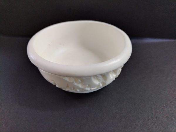 Engraved bowl silicone mould