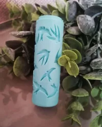 R018 Swallow – Polymer Clay Texture Roller Designs