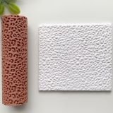 Leopard Print polymer clay textured roller