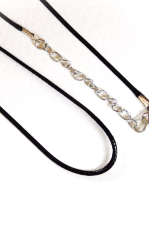 Necklace cord with clasps
