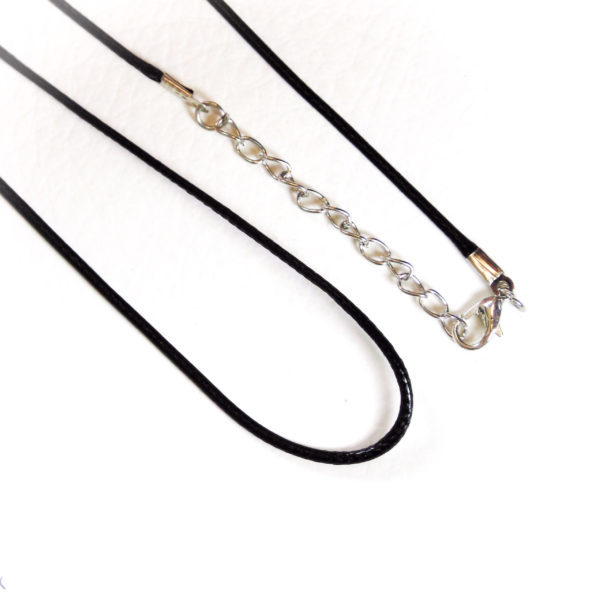 Necklace cord with clasps