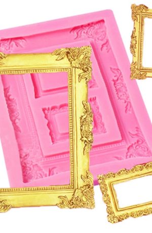 Photo frame silicone mould