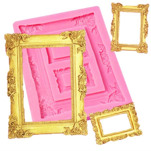 Photo frame silicone mould