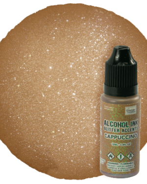 Cappuccino Alcohol Ink Glitter Accents – Couture Creations