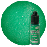 Verdant glitter accent alcohol ink
