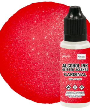 Cardinal Alcohol Ink Glitter Accents – Couture Creations