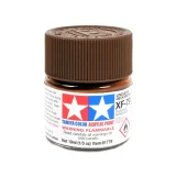 Tamiya Acrylic Paint - 10ml XF79 Linoleum Deck Brown