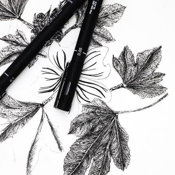 Uni PIN 01 Fine Liner Drawing Pen 0.1mm - Live in Colors