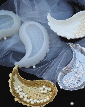 Angel Wing Trinket Bowl (#204) – Silicone Mould