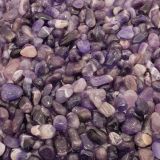 Amethyst tumbled stones