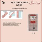 Patch work ruler by W&M 12x6,5"